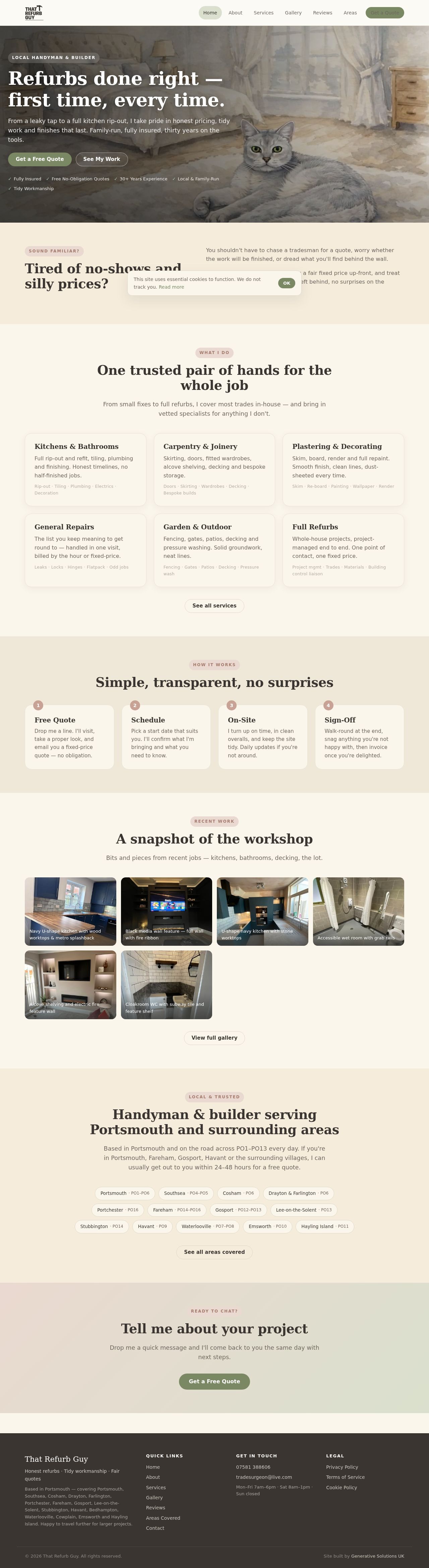 That Refurb Guy homepage