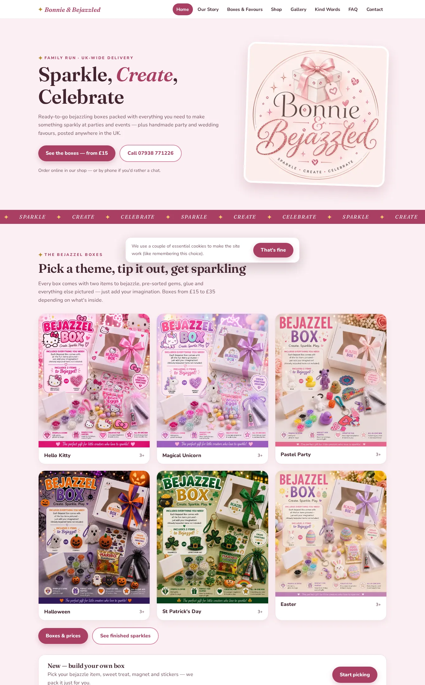 Bonnie & Bejazzled website